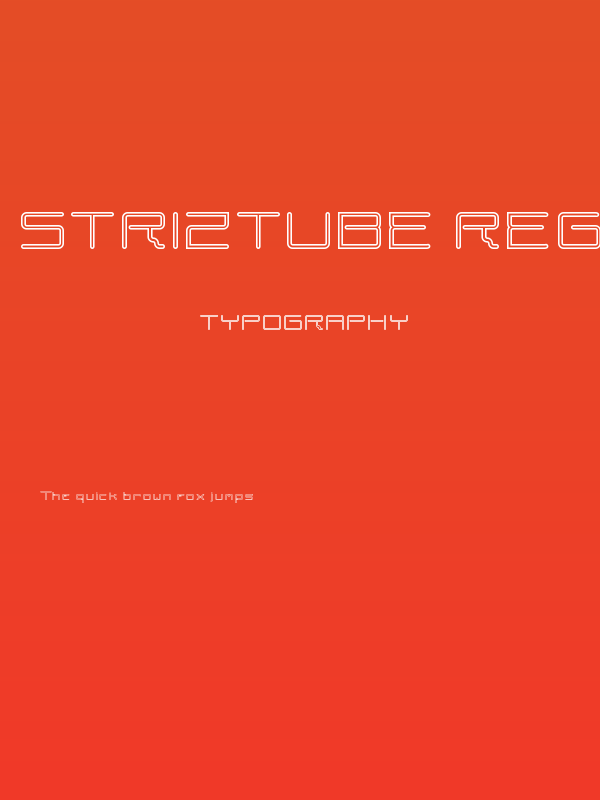 Striztube Regular Poster