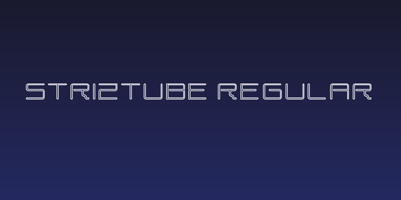 Striztube Regular Social Header