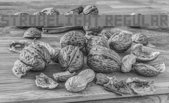 Strobelight Regular Font examples