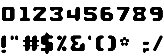 Strobo Font OTHER CHARS