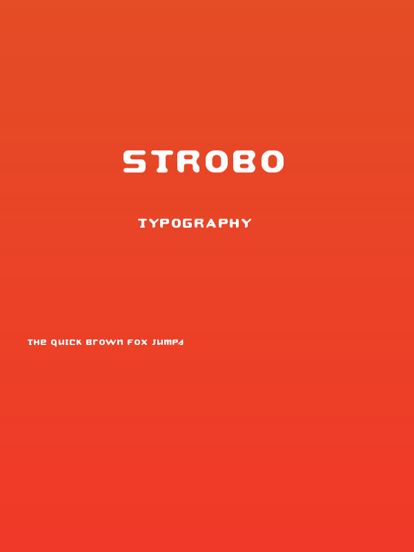 Strobo Poster