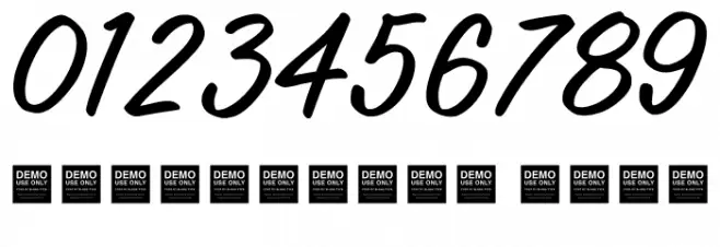 Stroke Genius Font OTHER CHARS