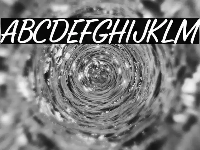 Stroke Genius Font examples