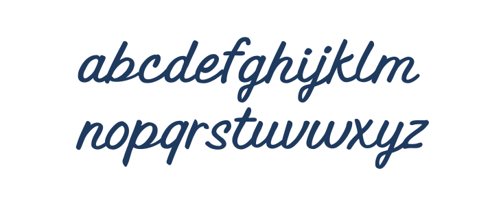 Stroke Genius Lowercase