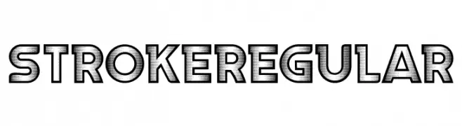 Stroke Regular  Fuentes Gratis Descargar