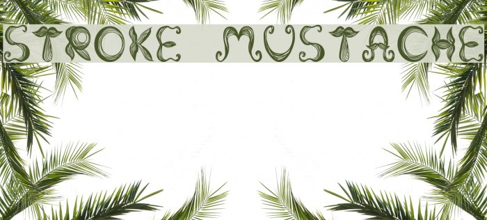 Stroke mustache Example 2