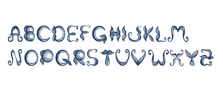 Stroke mustache Lowercase