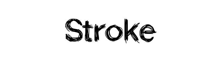 Stroke  免费字体下载
