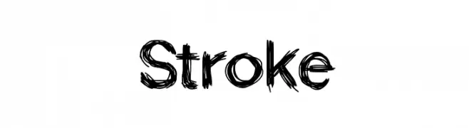 Stroke  تنزيل الخطوط