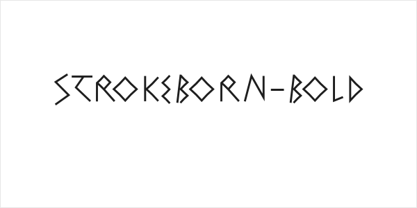 StrokeBorn-Bold Logo