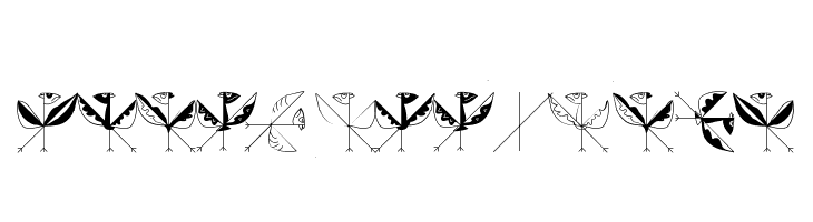 StrokeToBirds  font caratteri gratis