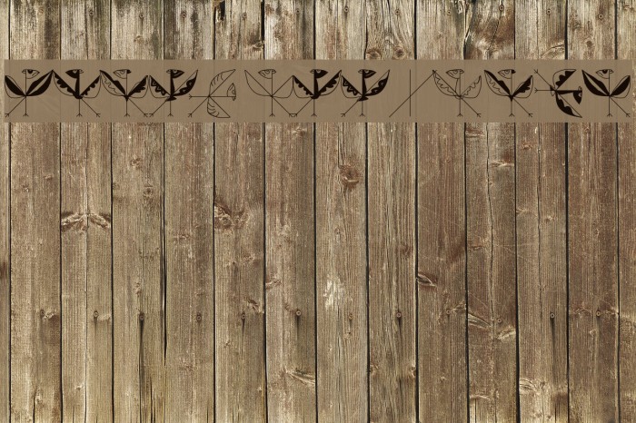 StrokeToBirds Font examples