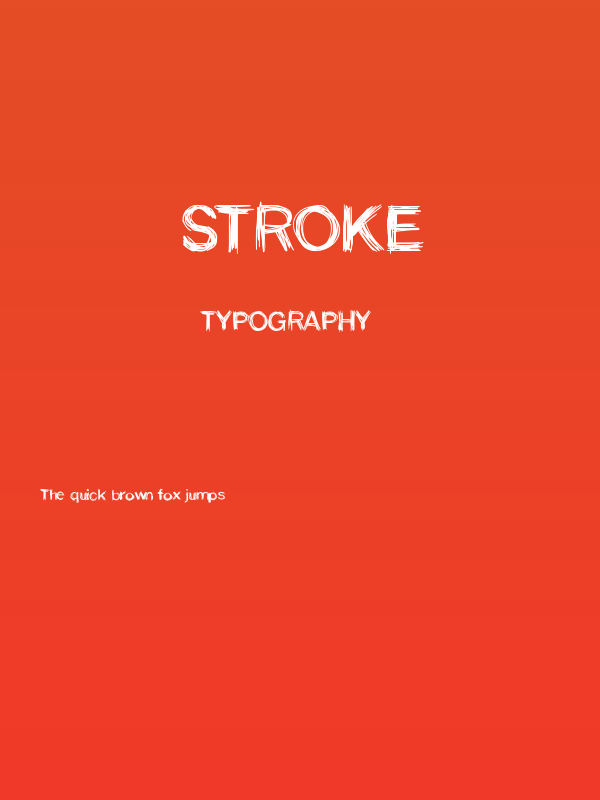 Stroke Poster