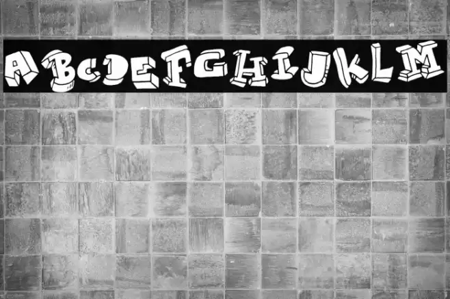 Strokeless Font examples