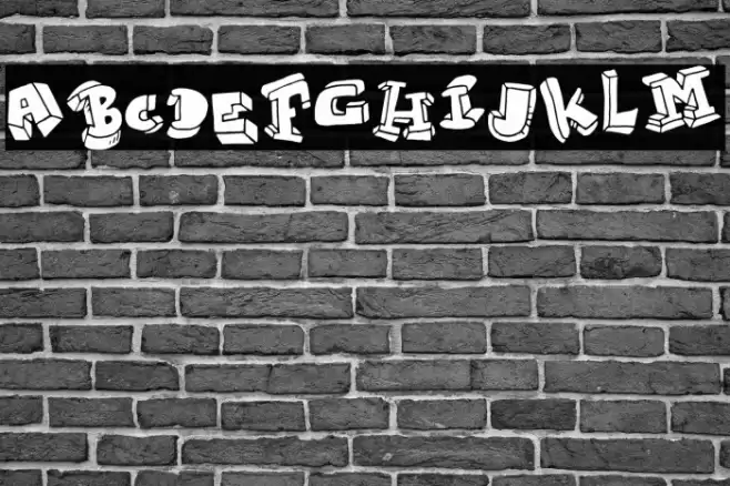 Strokeless Font examples