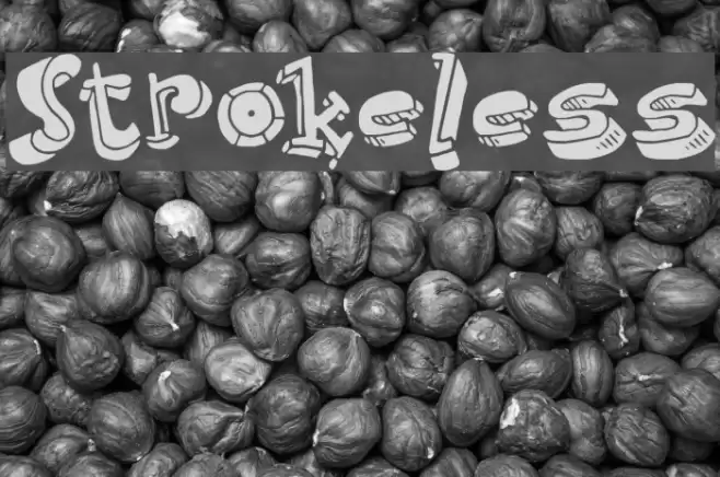 Strokeless Font examples