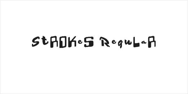 Strokes Regular Logo