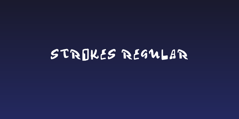 Strokes Regular Social Header