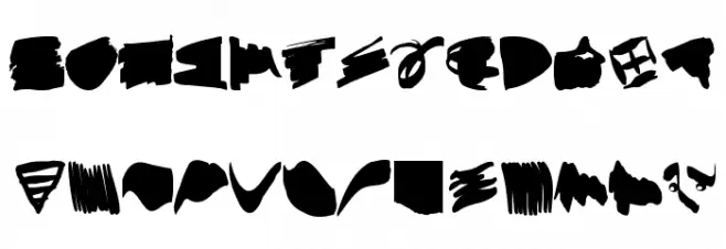StrokesFonds Fonte MAIÚSCULAS