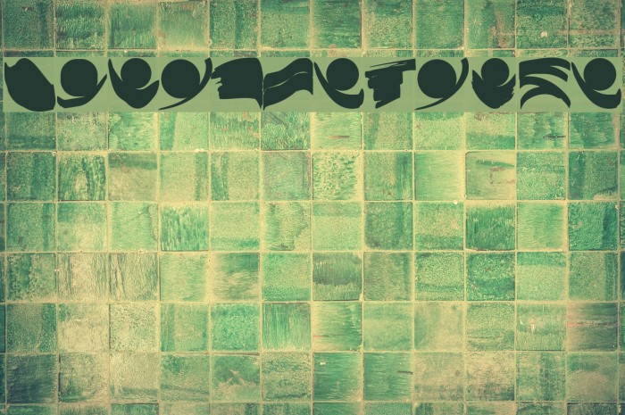 StrokesFonds Font examples