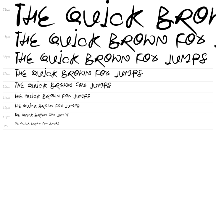 Stroketastic Waterfall