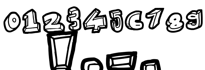Strokewith Font OTHER CHARS