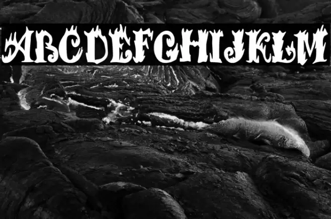 Stromboli Art Gallery 字体 examples