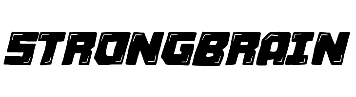 Strong Brain  免费字体下载
