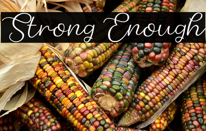 Strong Enough Example 1