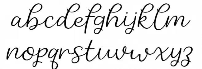Strong Enough Schriftart Kleinbuchstaben