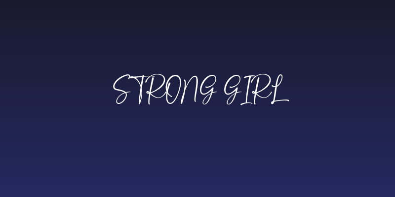 Strong Girl Social Header