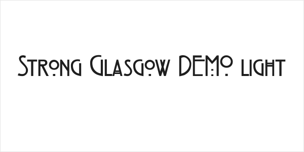 Strong Glasgow DEMO light Logo