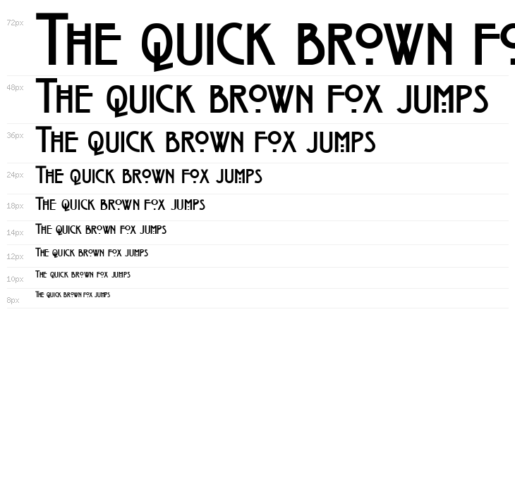 Strong Glasgow Regular Waterfall