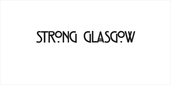 Strong Glasgow Logo