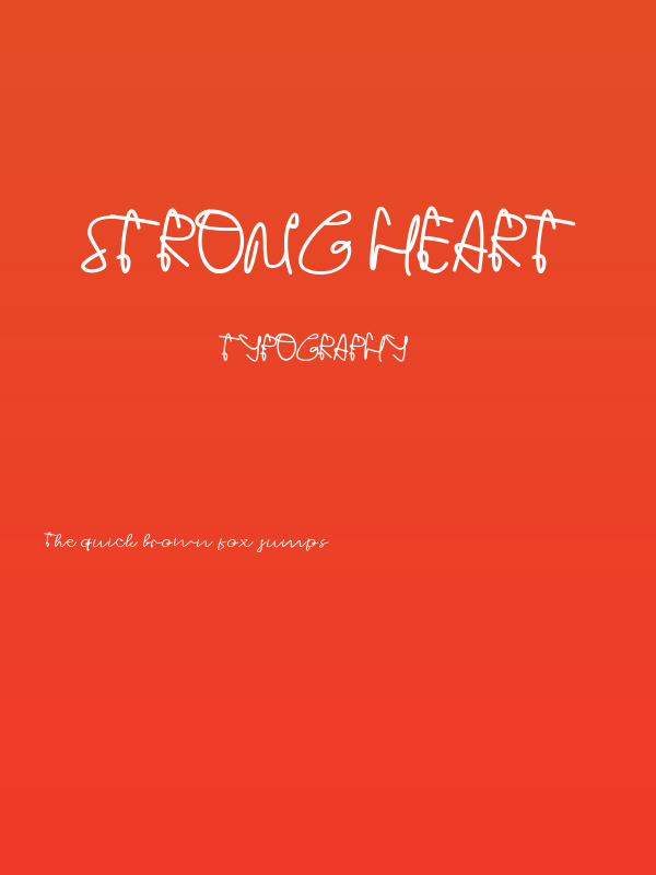 Strong Heart Poster