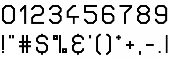 Strong Impact Font OTHER CHARS