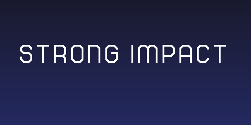 Strong Impact Social Header