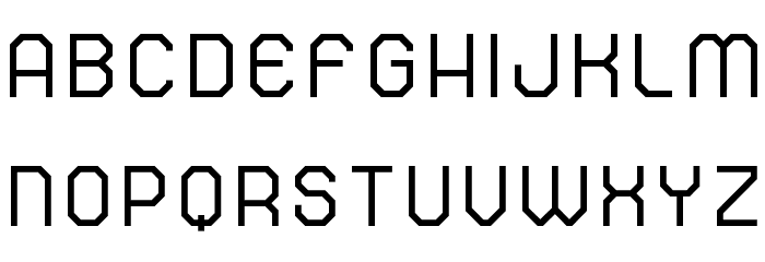 Strong Impact Font LOWERCASE