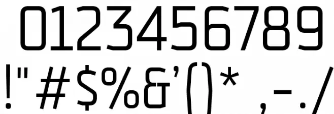 Strong-Regular Font OTHER CHARS