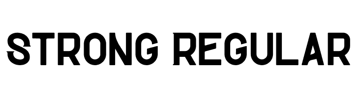 Strong-Regular  免费字体下载