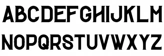 Strong-Regular Шрифта ВЕРХНИЙ