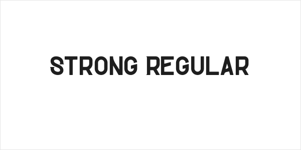 Strong-Regular Logo