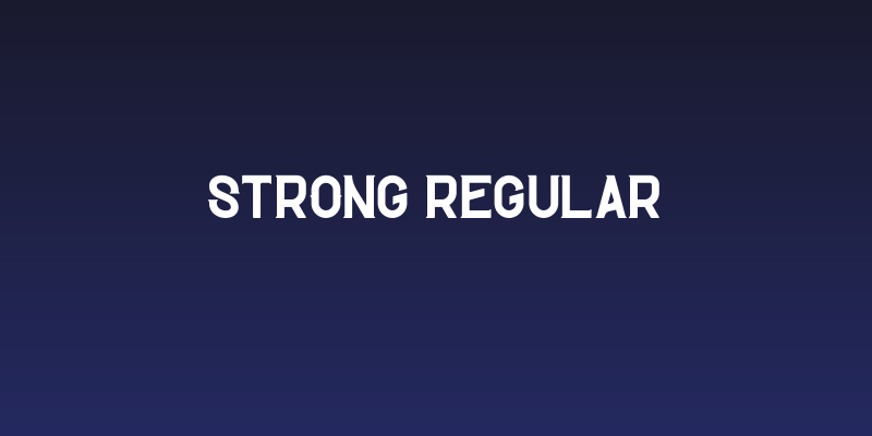 Strong-Regular Social Header