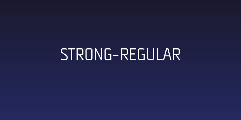 Strong-Regular Social Header