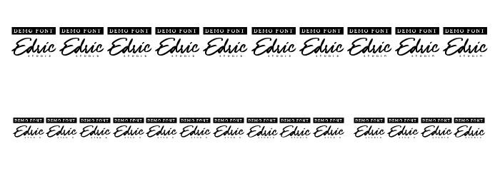 Strong Shade Demo Font OTHER CHARS