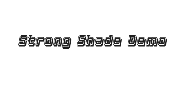 Strong Shade Demo Logo