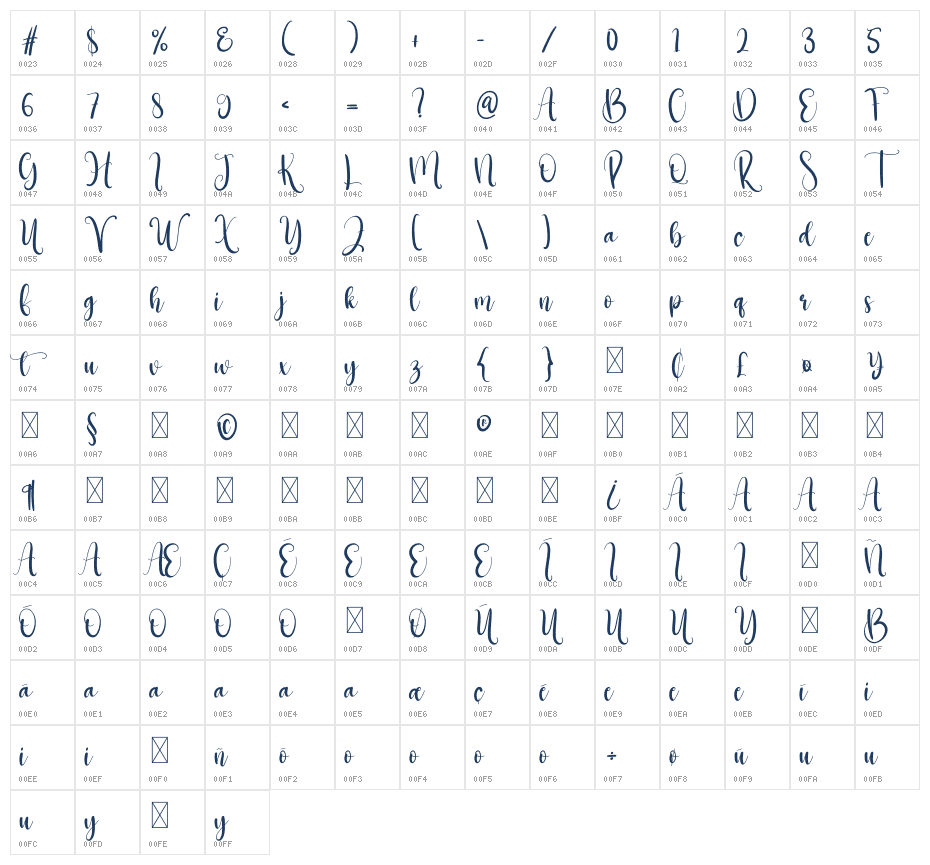 Strong Signature Character Map