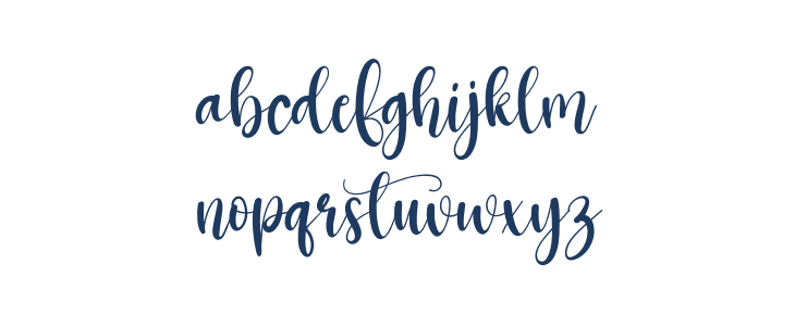 Strong Signature Lowercase