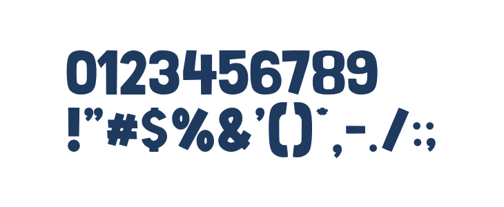 Strong Stitch Regular Other Characters