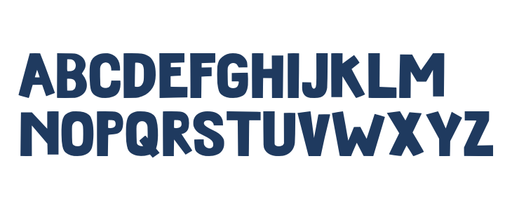 Strong Stitch Regular Uppercase